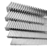 Helical-toothed standard gear racks - Helical-toothed standard gear racks